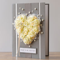 A4 Luxury Boxed Handmade Engagement Card ‘With All My Heart’