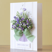 A4 Luxury Boxed Handmade Card 'June'