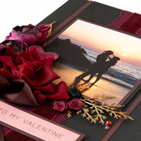 A4 Boxed Photo Valentine Day Card 'Only Love'